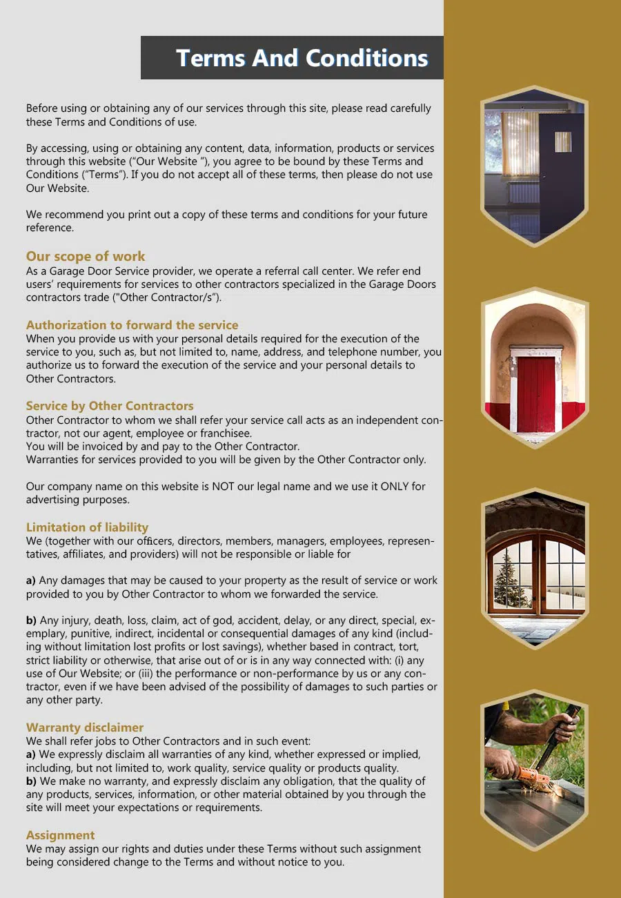 United Garage Doors Dallas, TX 469-262-2984